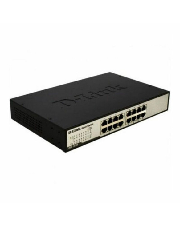 Switch D-Link DGS-1016D/B 16 p 10 / 100 / 1000 Mbps 1