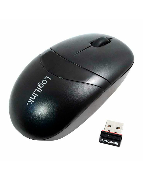 Optical Wireless Mouse LogiLink ID0069 Black 1