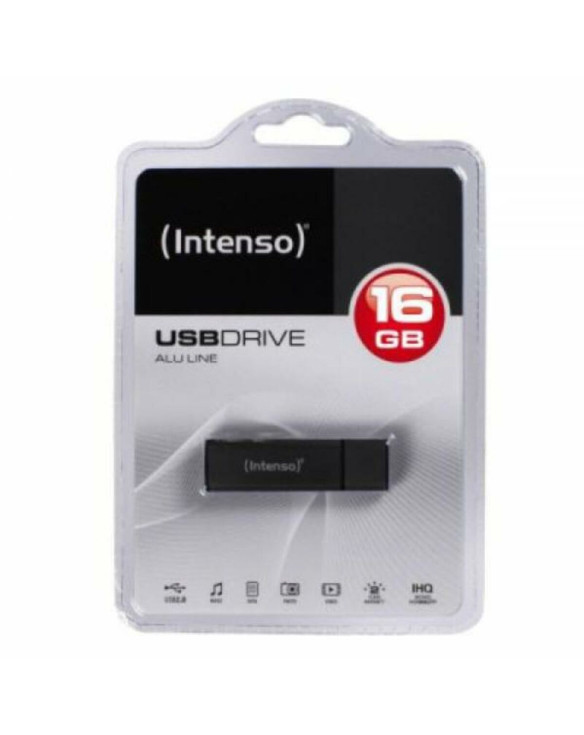Clé USB INTENSO ALU LINE 16 GB Anthracite 16 GB Clé USB 1