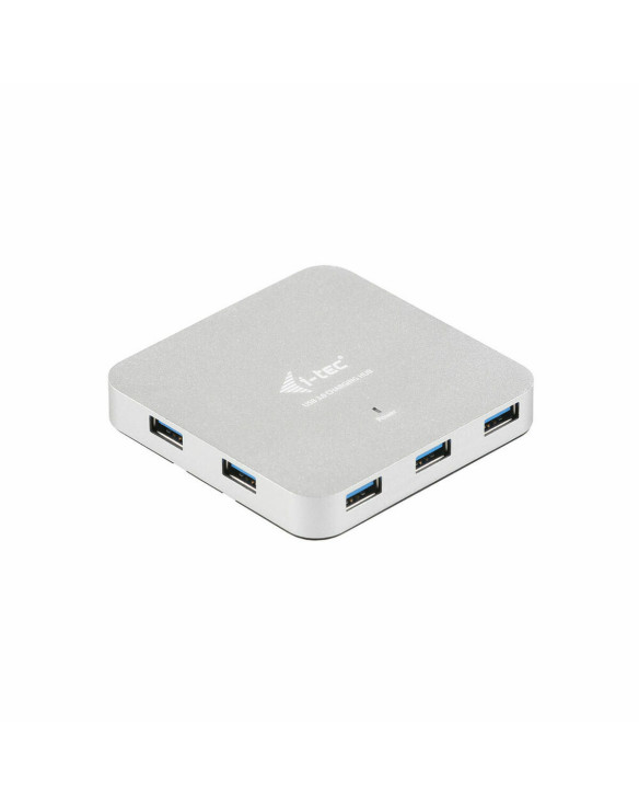 USB Hub i-Tec U3HUBMETAL7 Silver Grey 1