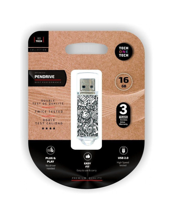 USB stick Tech One Tech Art-Deco 16 GB 1