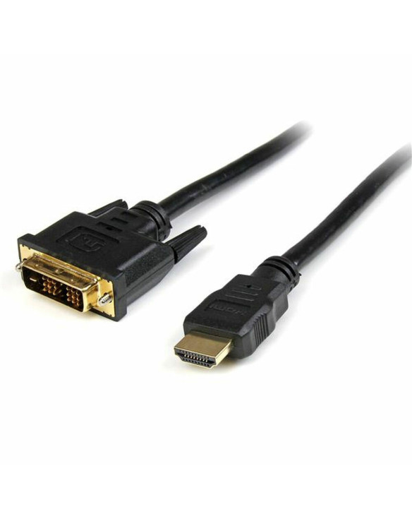 HDMI to DVI adapter Startech HDDVIMM1M Black 1 m 1