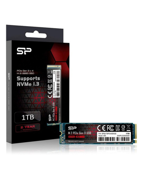 Festplatte Silicon Power SP00P34A80M28 M.2 SSD 1