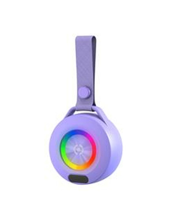 Tragbare Bluetooth-Lautsprecher Celly LIGHTBEATVL Lila 1