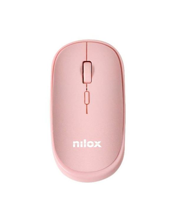 Mouse Nilox NXMOWICLRPK01 Rosa 1