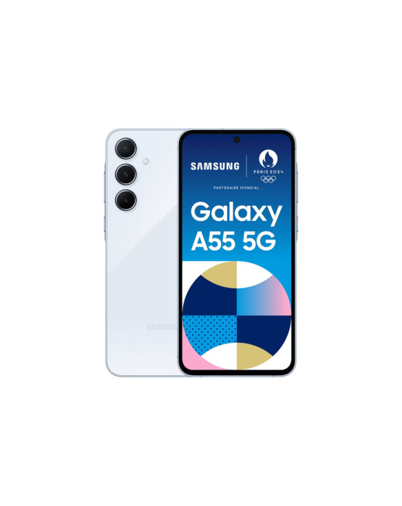 Smartphone Samsung Galaxy A55 Octa Core 8 GB RAM 128 GB Bleu 1