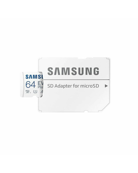 Carte Mémoire Micro SD avec Adaptateur Samsung MB-MC64KAEU 1