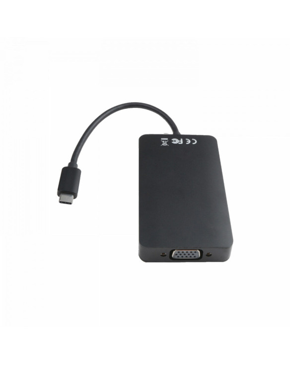 Hub USB V7 UC-U3CRJ45HDVG-BLK 1