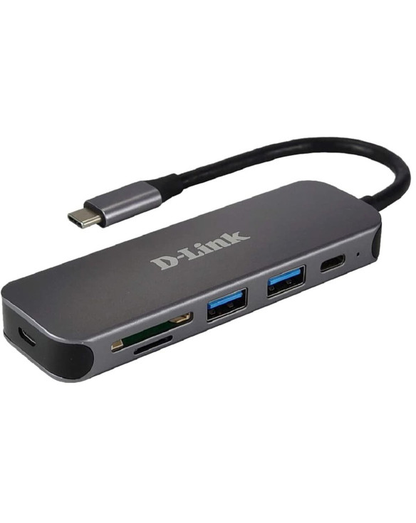 Hub USB D-Link DUB-2325 Noir 1