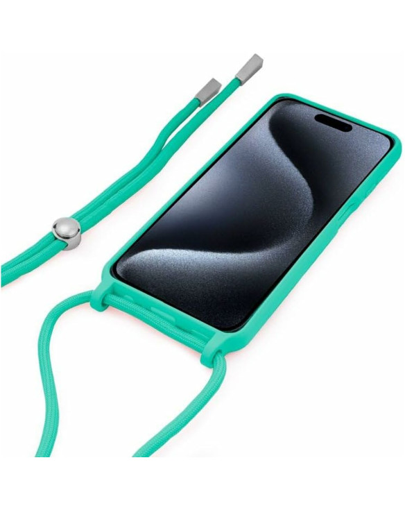 Mobile cover Cool iPhone 15 Pro Green Apple 1