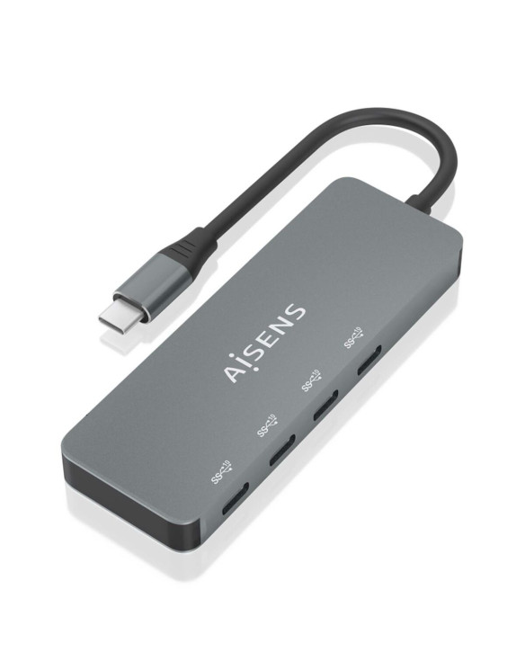 Hub USB Aisens A109-0695 Grau (1 Stück) 1