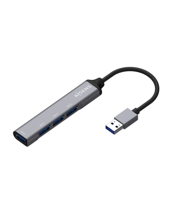 HUB USB Aisens A106-0540 Szary (1 Sztuk) 1