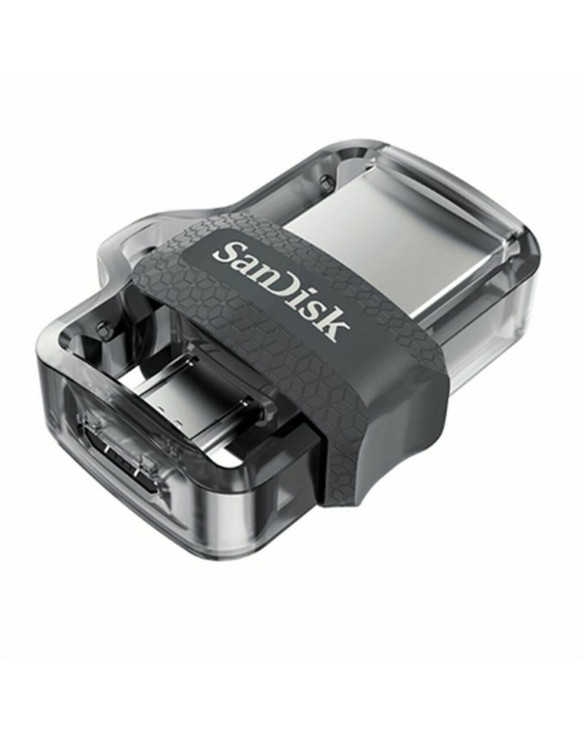 Clé USB SanDisk Ultra Dual m3.0 Argenté 1