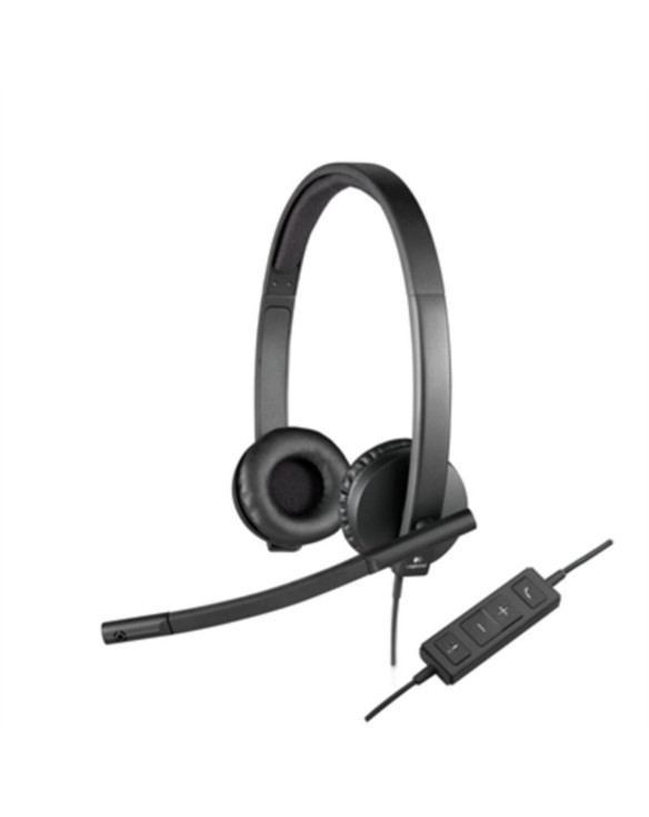 Headphones with Headband Logitech 981-000575 Black 1