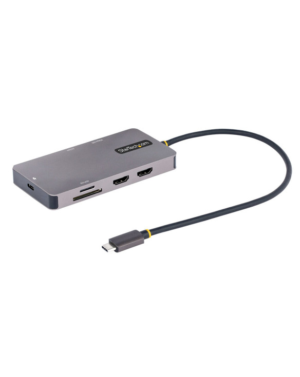 Hub USB Startech 120B-USBC-MULTIPORT Grau 1