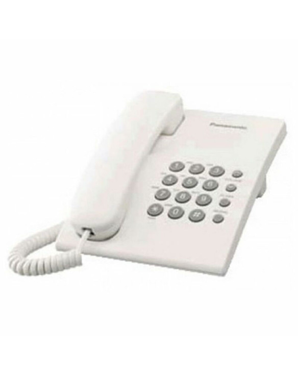Telefon Stacjonarny Panasonic KX-TS500EXW Biały 1
