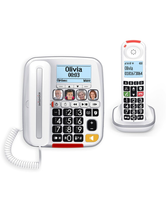 Téléphone Sans Fil Swiss Voice ATL1424027 1