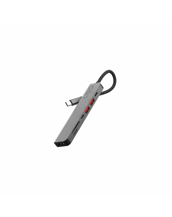 USB Hub LQ48016 Black Grey Black/Grey 1