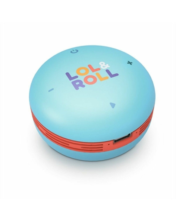 Haut-parleurs bluetooth portables Energy Sistem Lol&Roll Pop Bleu 5 W 1