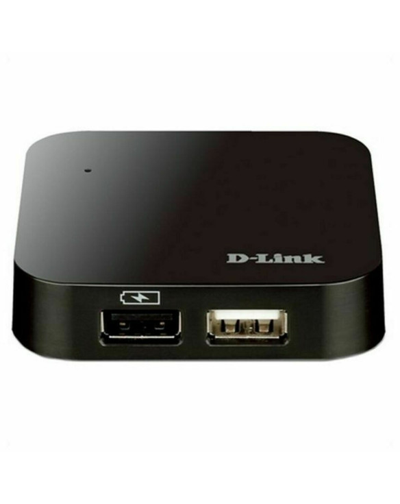 USB Hub D-Link DUB-H4 Black 1