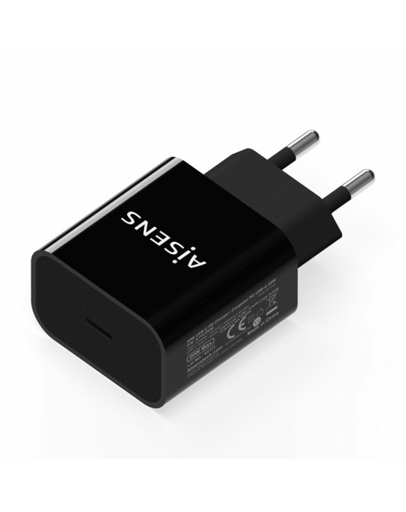Wall Charger Aisens A110-0538 Black 20 W (1 Unit) 1