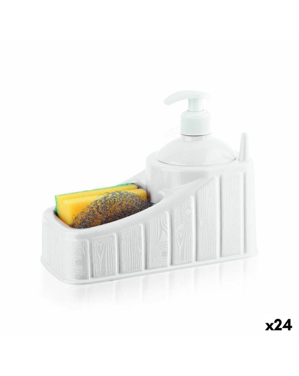Distributeur de Liquide Vaisselle 2 en 1 Privilege Plastique Blanc (24 Unités) 1