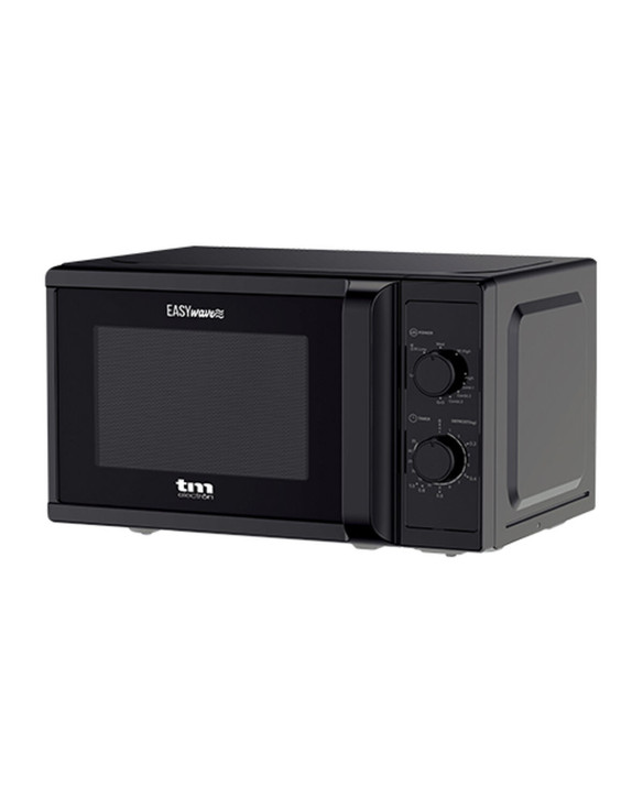 Microwave with Grill TM Electron Black 700 W 20 L 1