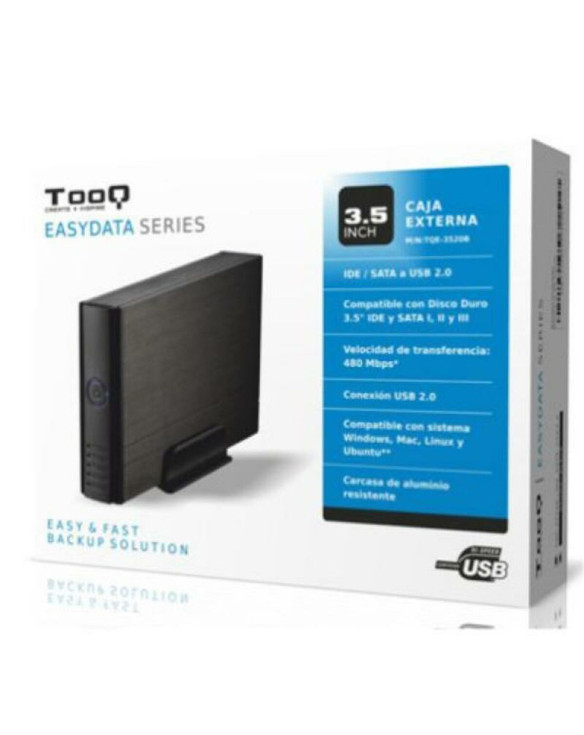 Externe Box TooQ TQE-3520B HD 3.5" IDE / SATA III USB 2.0 1