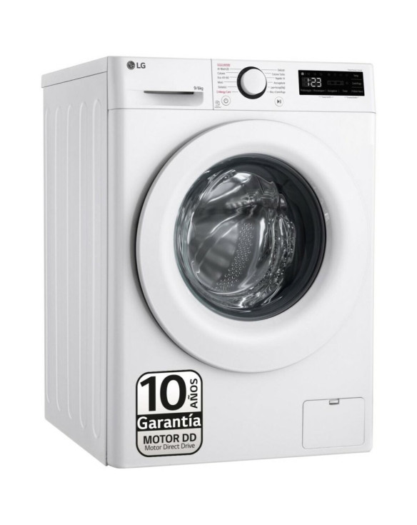 Washer - Dryer LG F4DR5009A3W 1400 rpm 9 kg 6 Kg 1