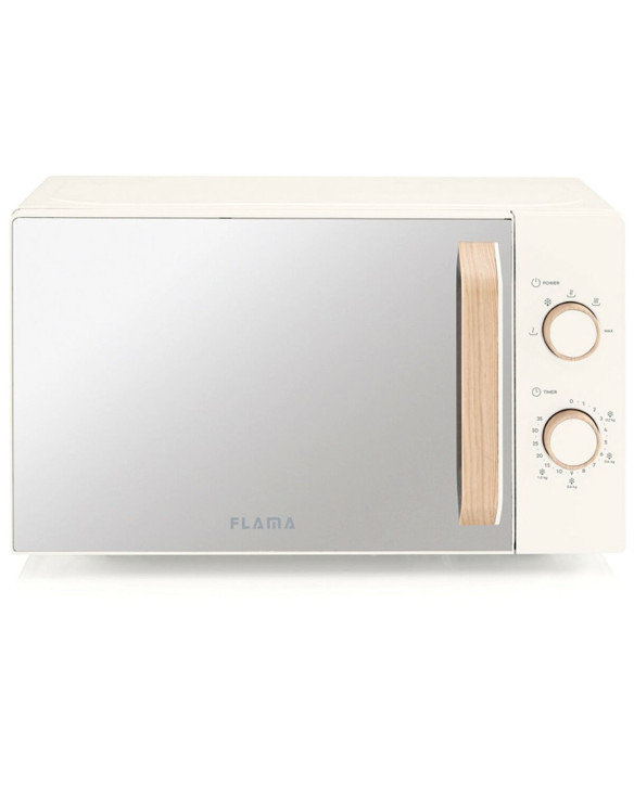 Microwave Flama 1831FL Cream 700 W 20 L 1
