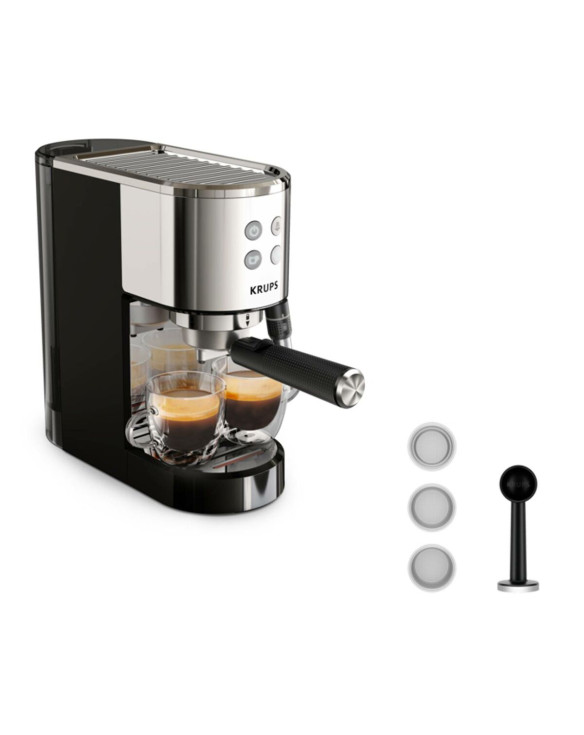 Express Manual Coffee Machine Krups XP440C 1350 W Steel 1