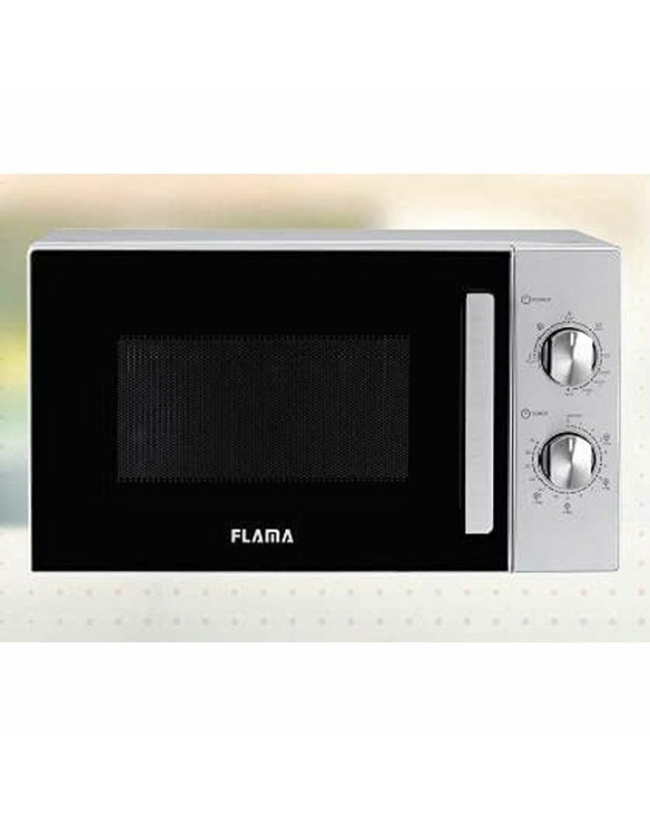 Microwave with Grill Flama 1803FL 700W 20 L Silver Steel 700 W 20 L 1