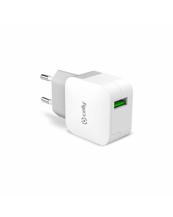 Chargeur mural Celly 12 W Blanc 1