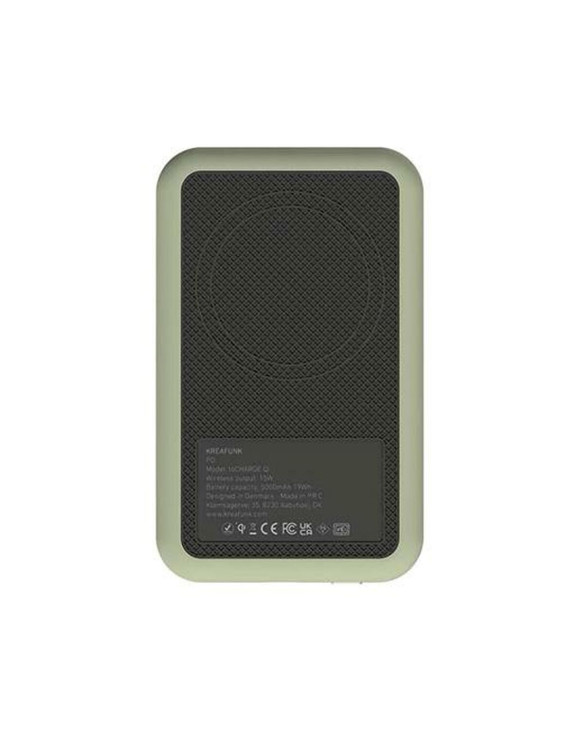Power Bank with Wireless Charger Kreafunk Olive 5000 mAh 1