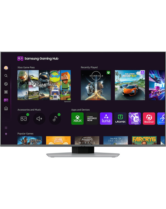 TV intelligente Samsung TQ50Q80D 4K Ultra HD QLED AMD FreeSync 50" 1