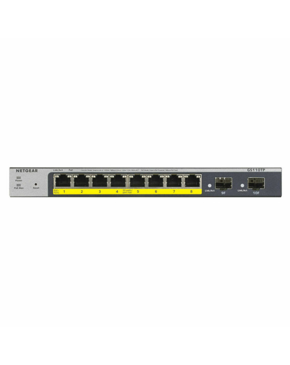 Switch Netgear GS110TP-300EUS       Black 1