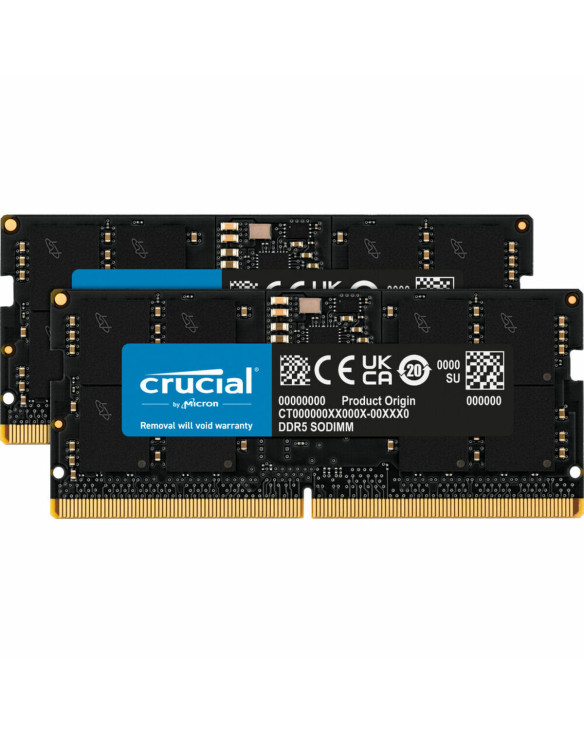 Mémoire RAM Crucial DDR5 SDRAM DDR5 32 GB CL40 1