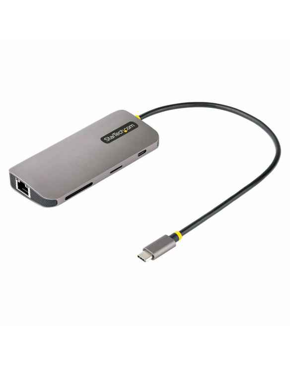 Adaptateur USB-C Startech 115B-USBC-MULTIPORT 4K Gris 1