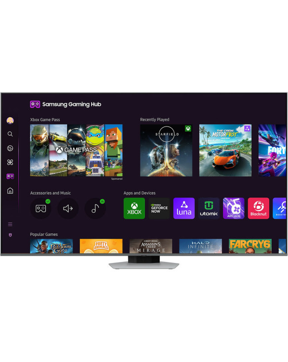 Smart TV Samsung TQ75Q80D 4K Ultra HD HDR QLED AMD FreeSync 75" 1