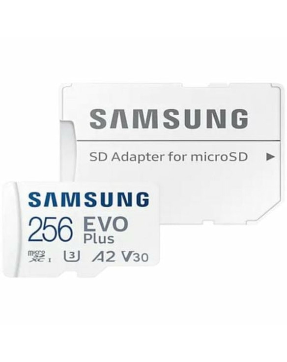 Micro SD Memory Card with Adaptor Samsung EVO Plus 2023 256 GB 1