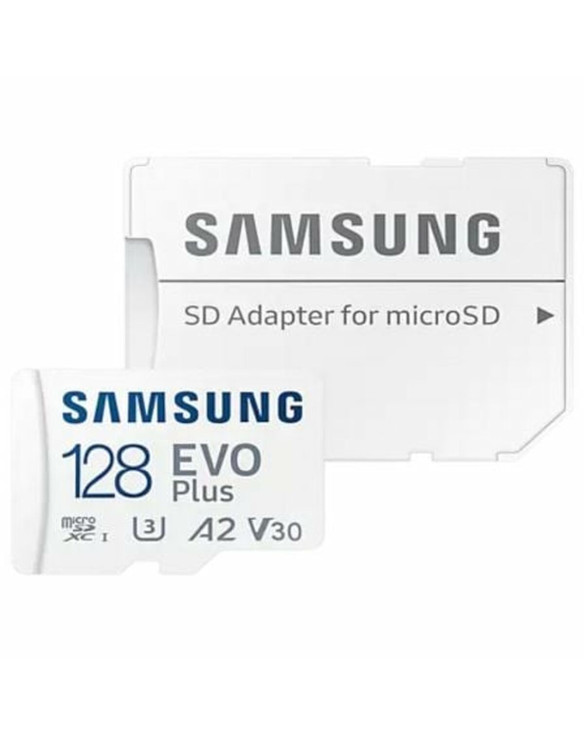 Micro SD Memory Card with Adaptor Samsung EVO Plus 2023 128 GB 1