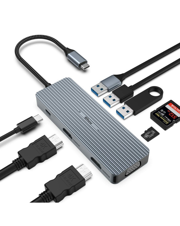 Connection strip 4K Card Reader USB 3.0 (Refurbished A) 1