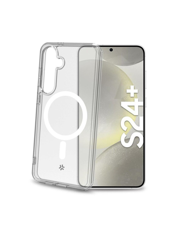 Protection pour téléphone portable Celly GELSKINMAG1066 Blanc Transparent Galaxy S24 Plus 1