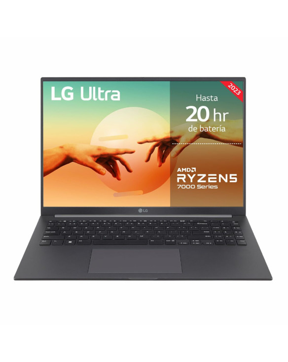 Laptop LG Ultra 16U70R-G.AA76B 16" AMD Ryzen 7 7730U  16 GB RAM 512 GB SSD Spanish Qwerty 1