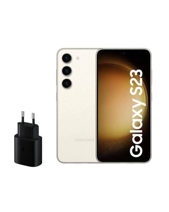 Smartphone Samsung Galaxy S23 Weiß 6,1" Creme 128 GB Octa Core 8 GB RAM 1