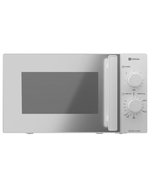 Microwave with Grill Origial ORIMICG20FSMIRW White 1000 W 20 L 1