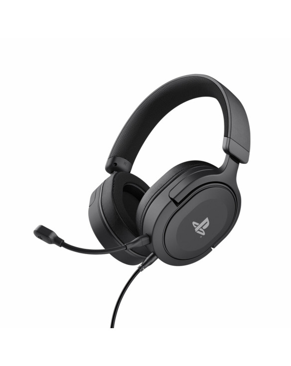 Headphones with Microphone Trust GXT 498 Forta Black 1