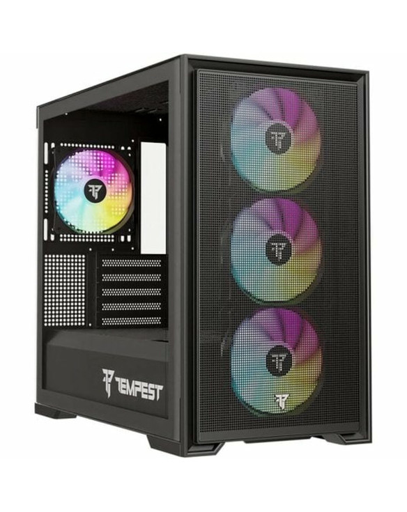 ATX Semi-tower Box Tempest Stronghold  Black 1