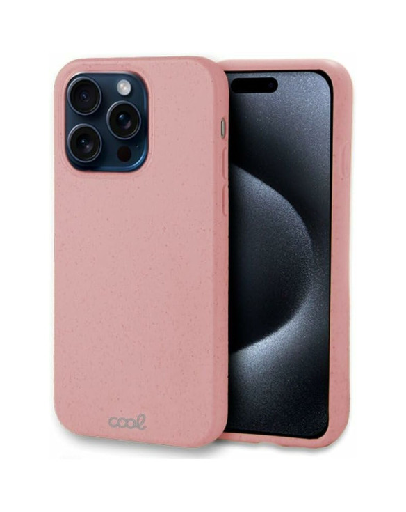 Protection pour téléphone portable Cool iPhone 15 Pro Rose Apple 1
