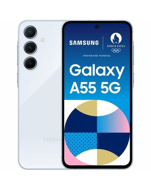Smartphone Samsung Galaxy A55 6,6" Octa Core 8 GB RAM 128 GB Blau 1